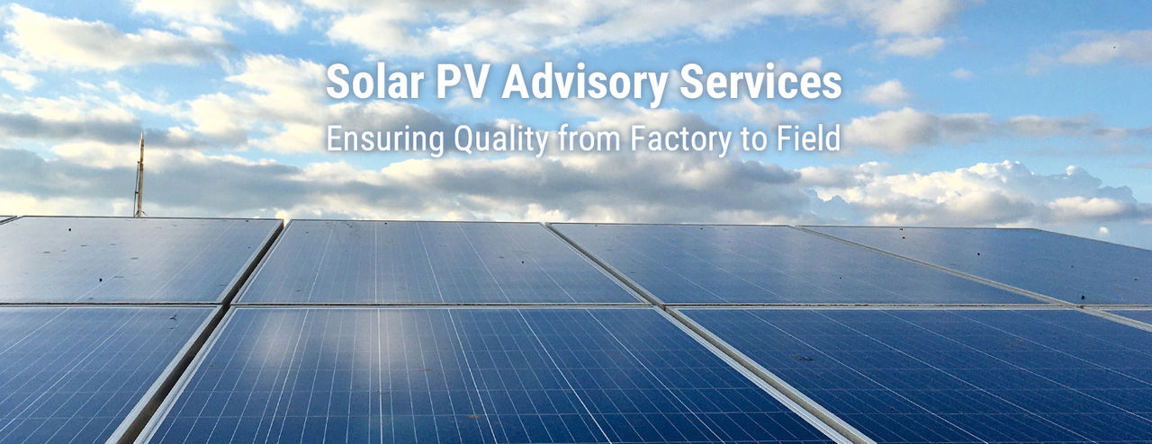 Solar PV Advisory Services