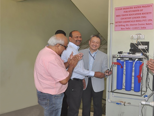 Water Purifier cum Cooler Plant at Charitable School, Gujarat